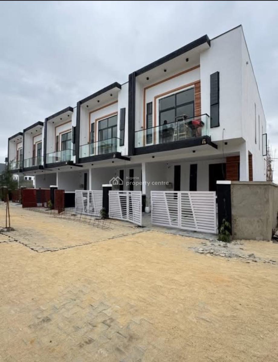 3 Bedroom Terrace with Bq, Ikota Gra, Lekki, Lagos, Terraced Duplex for Rent
