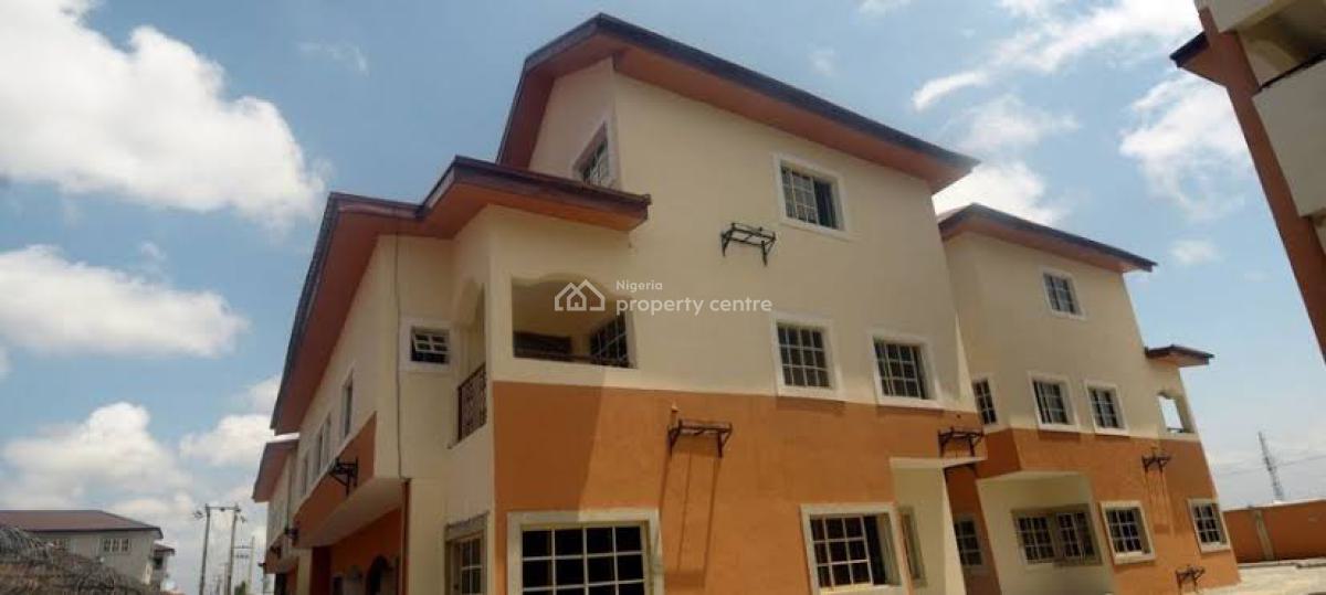 Five (5)bedroom Terrace Duplex+ Boys Quarter, Agungi, Lekki, Lagos, Terraced Duplex for Rent