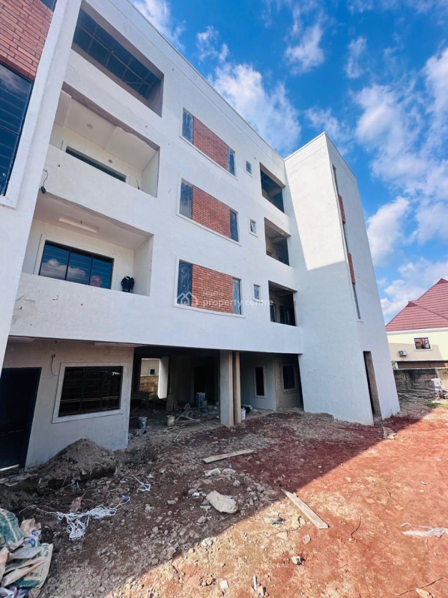 2 Bedroom Carcass Apartment, Obasanjo Hiltop, Abeokuta South, Ogun, Block of Flats for Sale