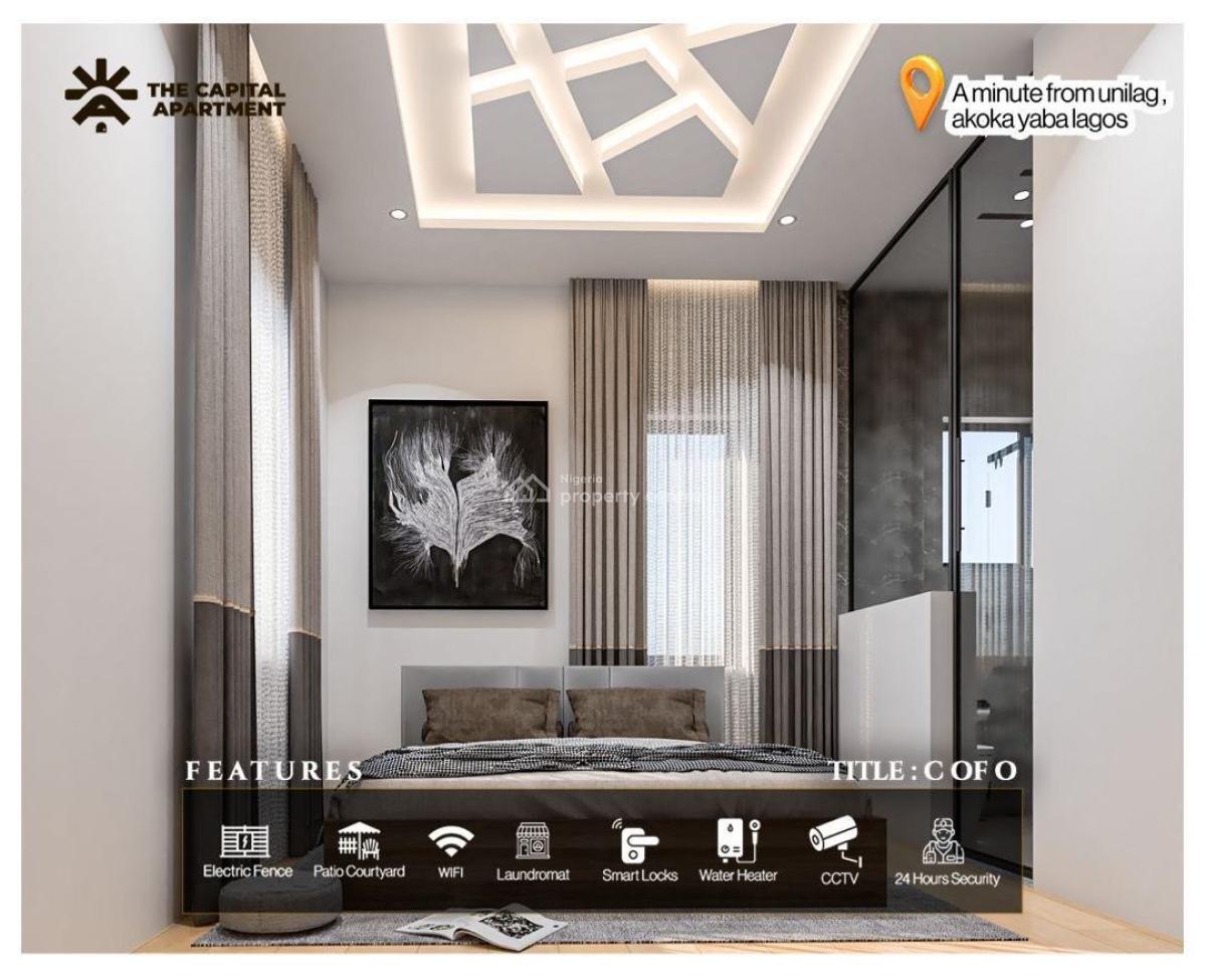 High-yield Investment in a Thriving Real Estate Market with C of O, The Capital Apartment, Akoka, Yaba, Lagos, Flat / Apartment for Sale