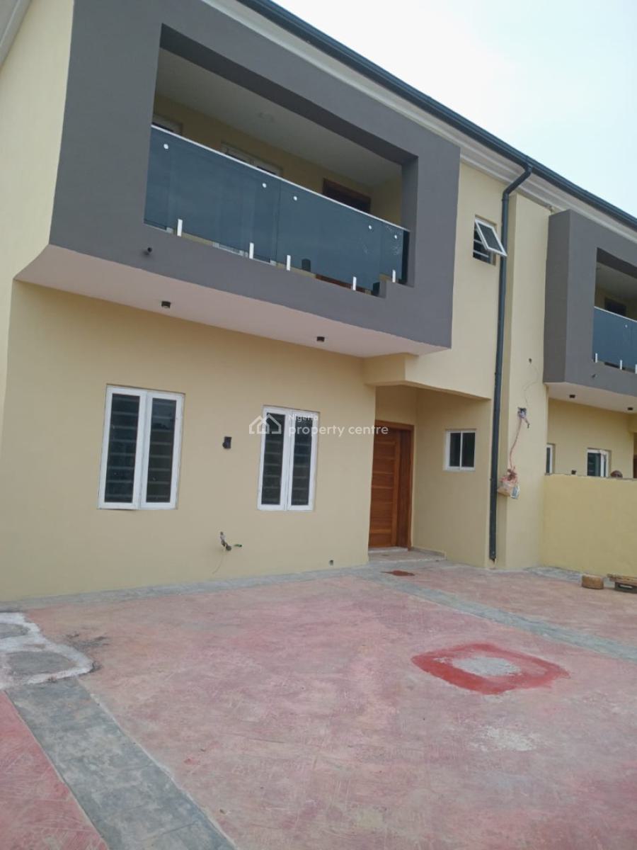 Brand New Executive 4 Bedroom Terrace Duplex with Separate Gate, Santos Estate, Akowonjo, Alimosho, Lagos, Terraced Duplex for Sale