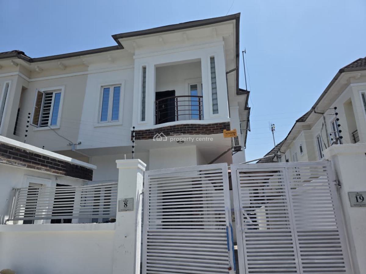 Ditress 3 Bedrom Duplex Semi Detached Self Compound & Bq, Orchid Road, Lekki, Lagos, Semi-detached Duplex for Sale