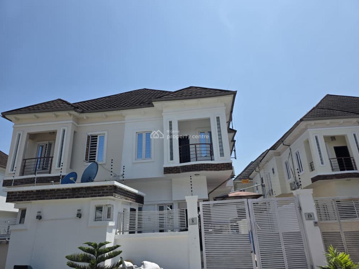 Ditress 3 Bedrom Duplex Semi Detached Self Compound & Bq, Orchid Road, Lekki, Lagos, Semi-detached Duplex for Sale