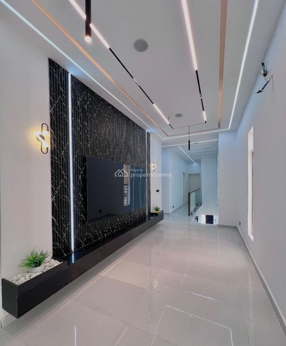 Contemporary 5 Bedroom Fully Detached Swimming Pool Duplex, Ologolo, Lekki, Lagos, Detached Duplex for Sale