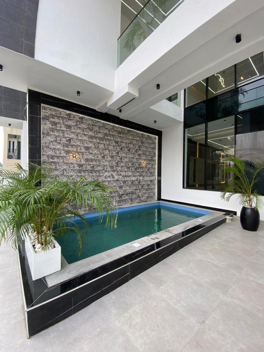 Luxury 5 Bedroom Detached Duplex with Bq and Pool, Ikota, Lekki, Lagos, Detached Duplex for Sale