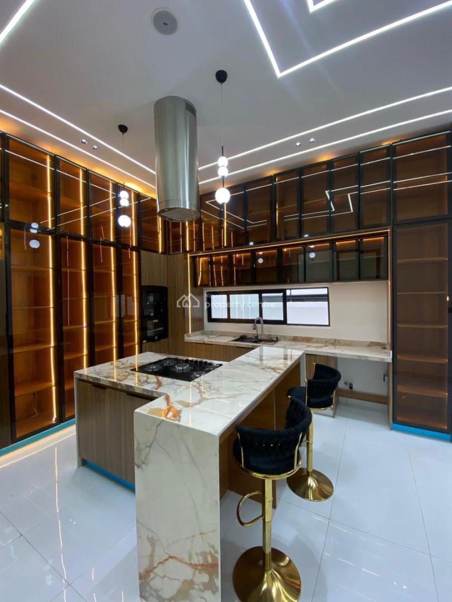 Luxury 5 Bedroom Detached Duplex with Bq and Pool, Ikota, Lekki, Lagos, Detached Duplex for Sale