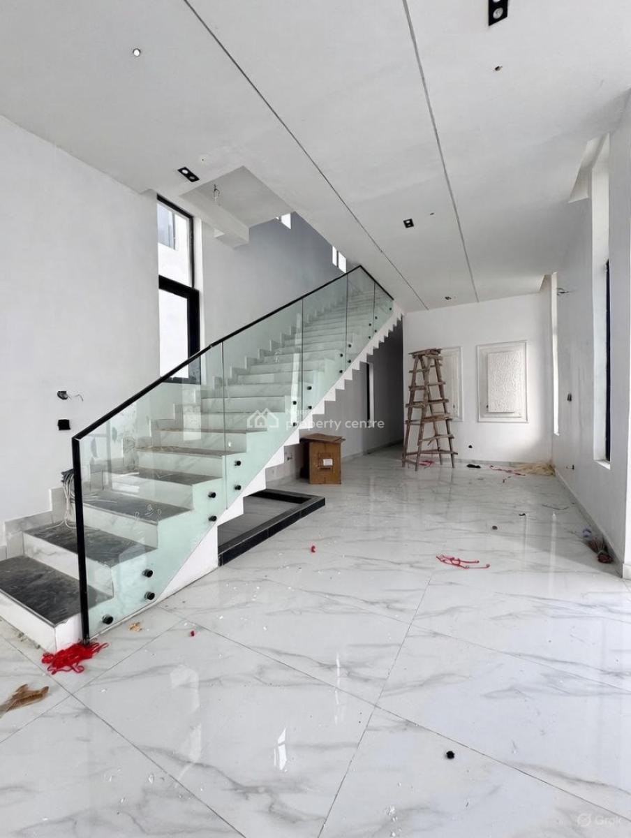 Contemporary 5 Bedroom Detached Duplex, Chevron, Lekki, Lagos, Detached Duplex for Sale