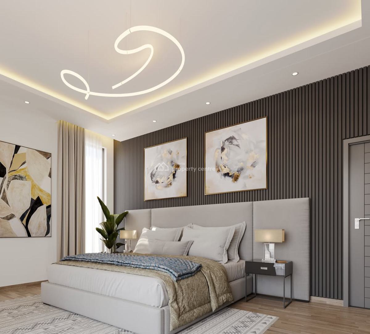 Hottest Selling Luxury 4 Bedroom with Home Automation in Serene Estate, Lagos Business School, Sangotedo, Ajah, Lagos, Terraced Duplex for Sale