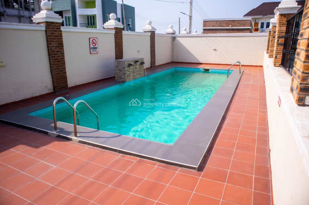 Beautifully Furnished 2 Bedrooms Terraced Duplex with Pool and Gym, Ajah, Lagos, Terraced Duplex for Rent