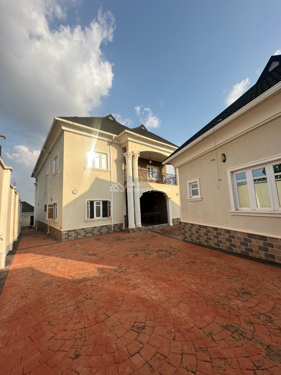 a Structurally Designed  5 Bedroom Duplex with 1 Bedroom Bq, Ariyibi Arola, Apete, Polyibadan Area, Ibadan, Oyo, Detached Duplex for Sale