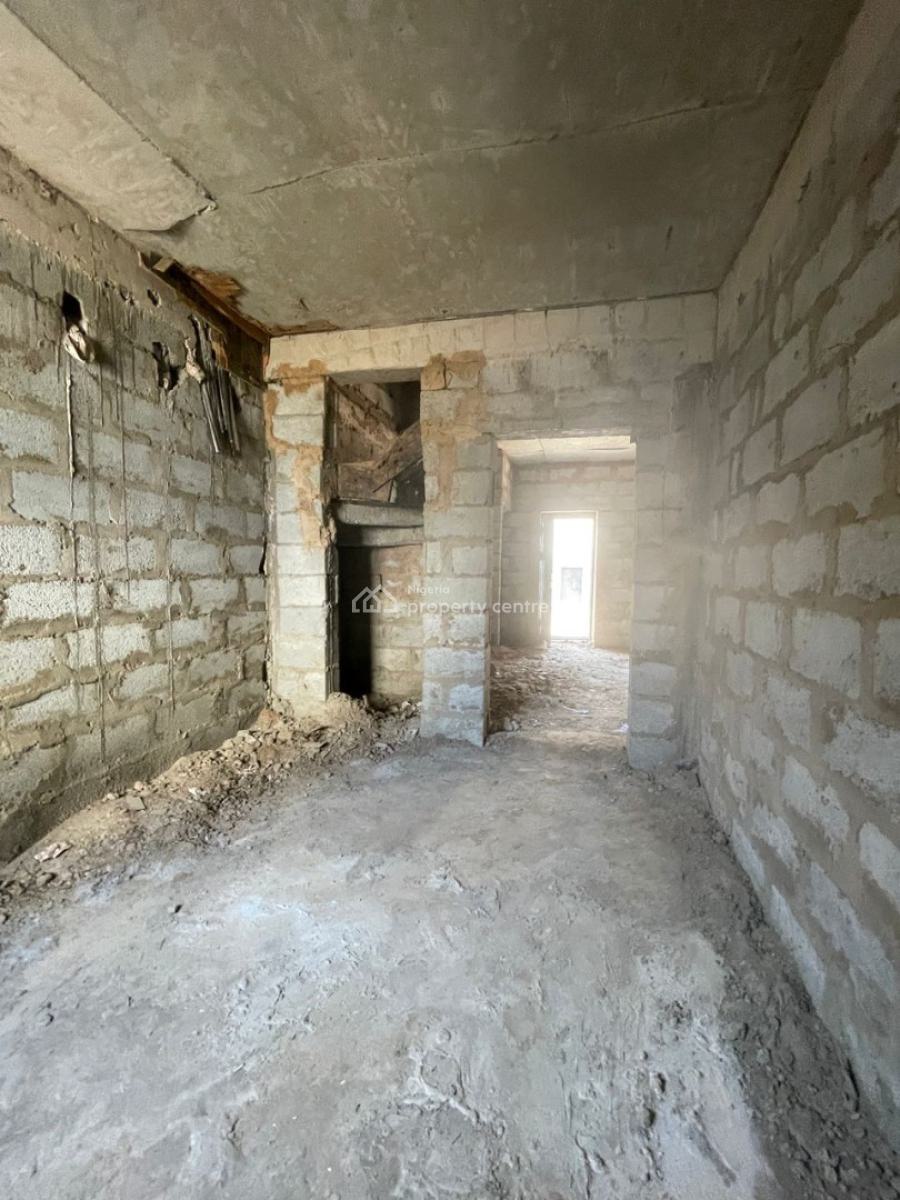 Semi Finished 4 Bedroom Terrace Duplex in an Estate, Lifecamp District, Life Camp, Abuja, Terraced Duplex for Sale