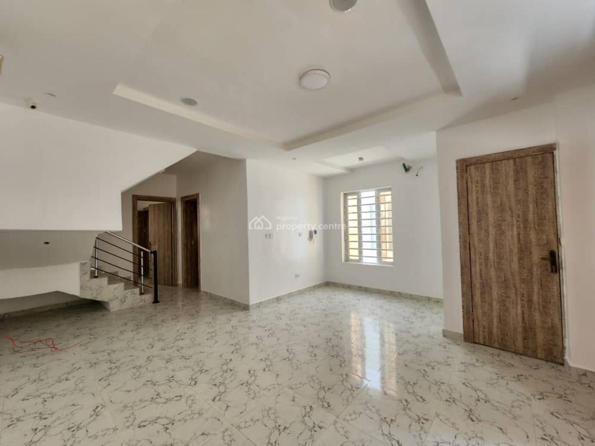 Spacious 4 Bedroom Semi Detached Duplex with Bq, By 2nd Tollgate, Lekki, Lagos, Semi-detached Duplex for Rent