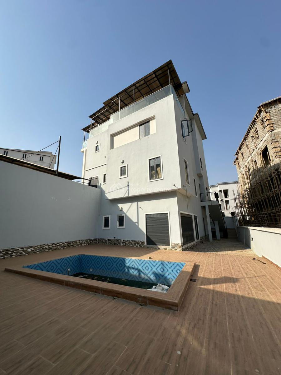 a Brand New 5 Bedroom Detached Duplex + 2 Bqs, Guzape District, Abuja, Detached Duplex for Sale