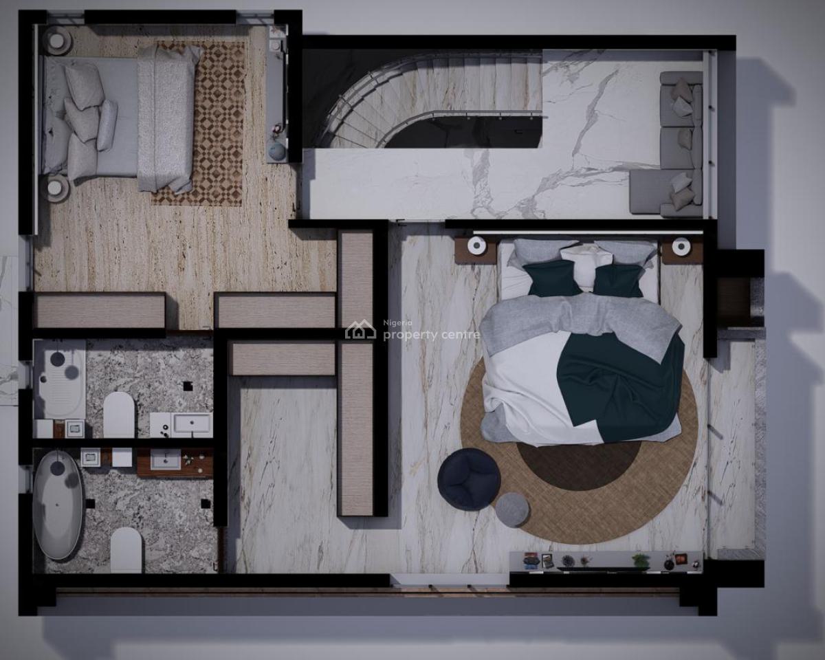 Newly Built 5 Bedroom Semi Detached Duplex with Bq, Surulere, Lagos, Semi-detached Duplex for Sale