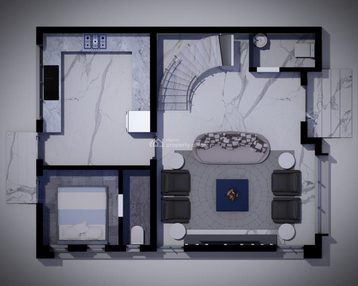 Newly Built 5 Bedroom Semi Detached Duplex with Bq, Surulere, Lagos, Semi-detached Duplex for Sale