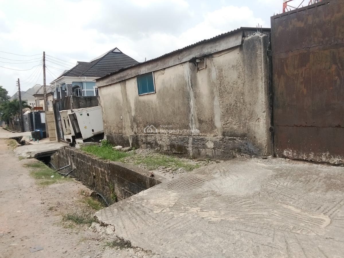 Uncompleted Block of 2 Flats on 428sqm, Peace Estate Canoe / Ajao Estate, Isolo, Lagos, House for Sale