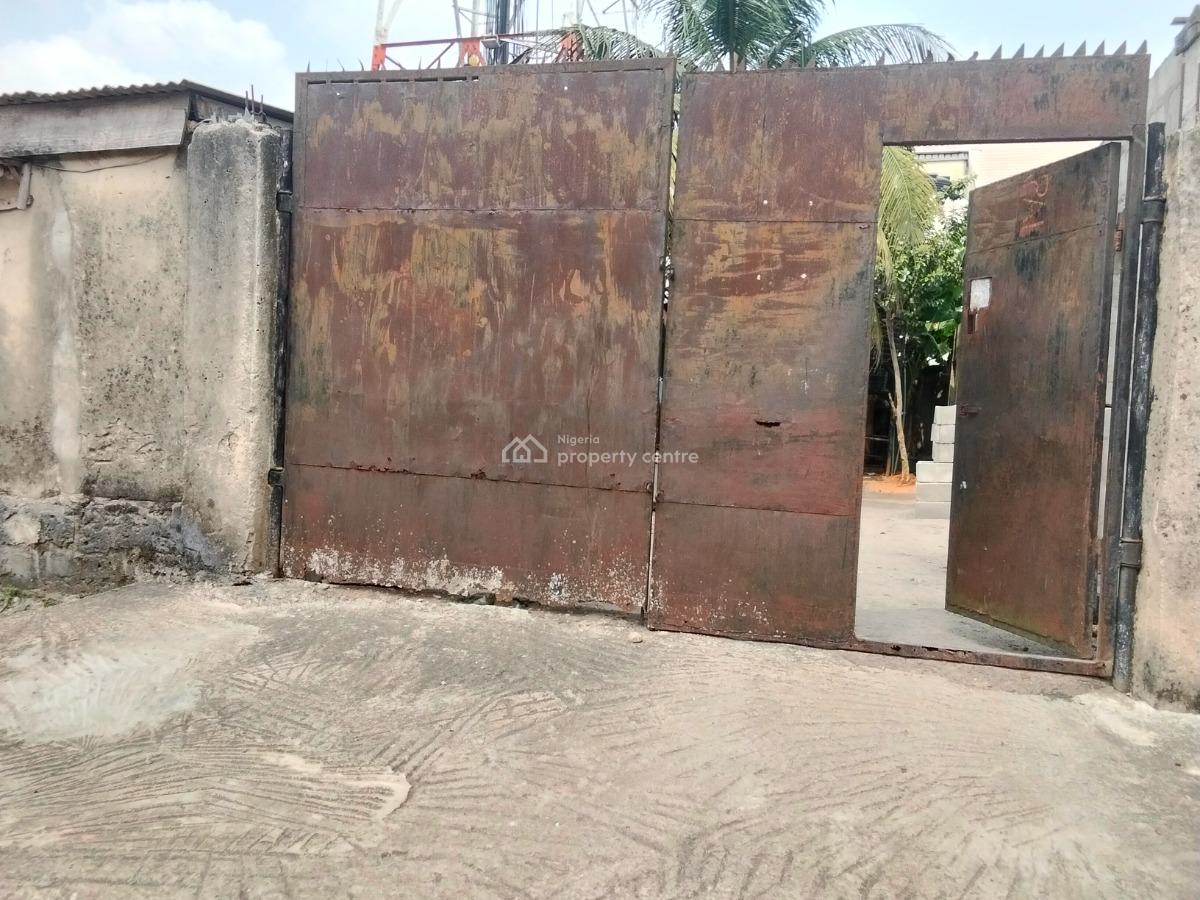 Uncompleted Block of 2 Flats on 428sqm, Peace Estate Canoe / Ajao Estate, Isolo, Lagos, House for Sale