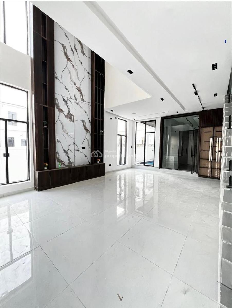 Affordable 5 Bedroom Fully Detached Duplex with , Bq & Swimming Pool, Chevron, Lekki, Lagos, Detached Duplex for Sale