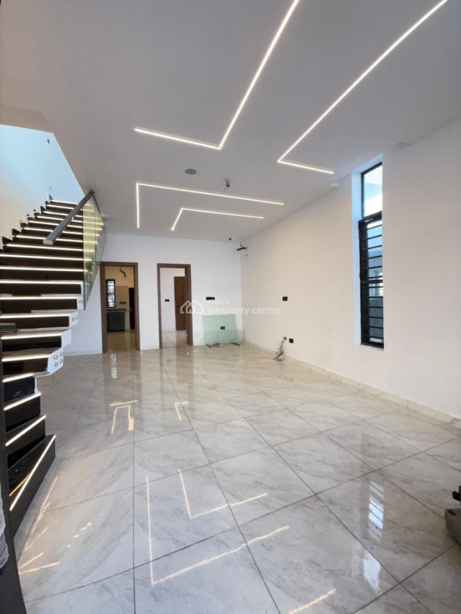 Affordable 5 Bedroom Fully Detached Duplex with , Bq & Swimming Pool, Chevron, Lekki, Lagos, Detached Duplex for Sale