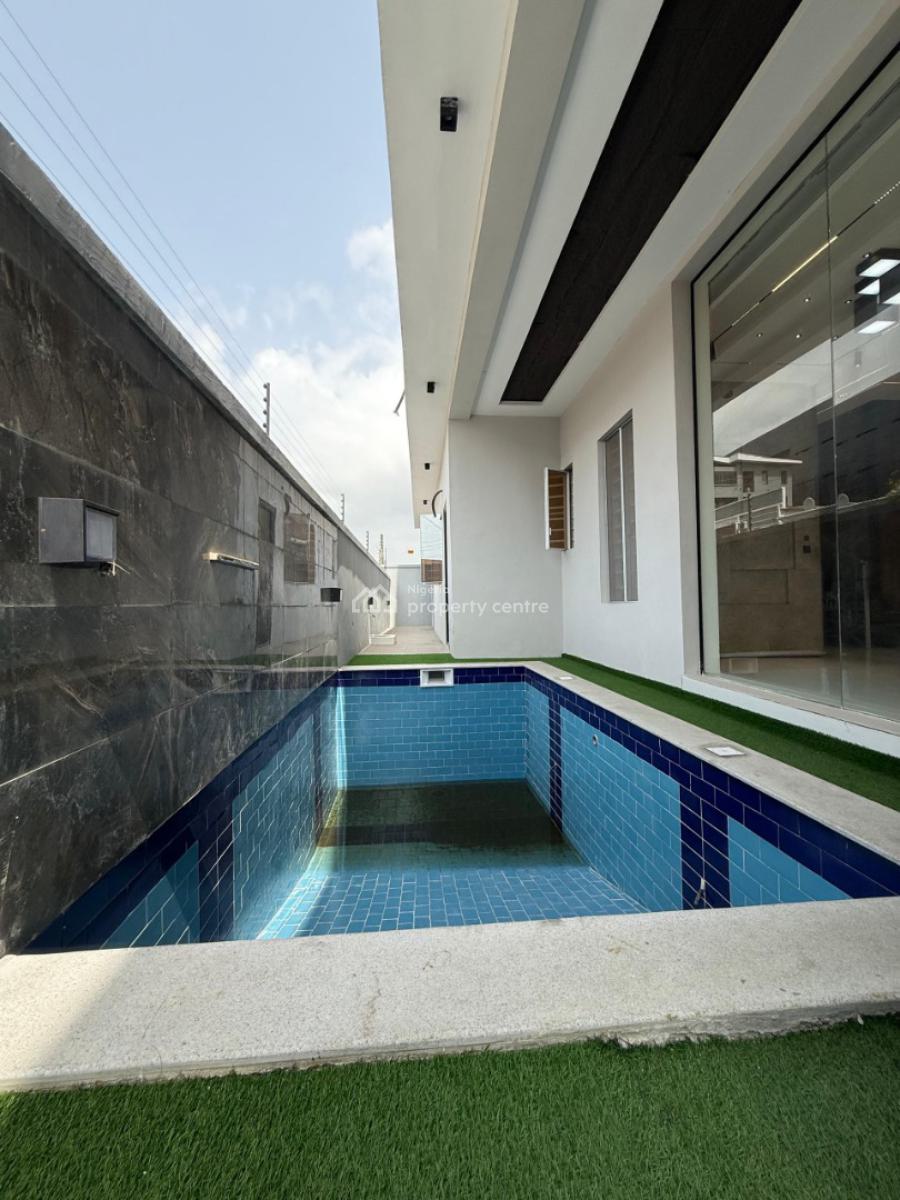 Affordable 5 Bedroom Fully Detached Duplex with , Bq & Swimming Pool, Chevron, Lekki, Lagos, Detached Duplex for Sale