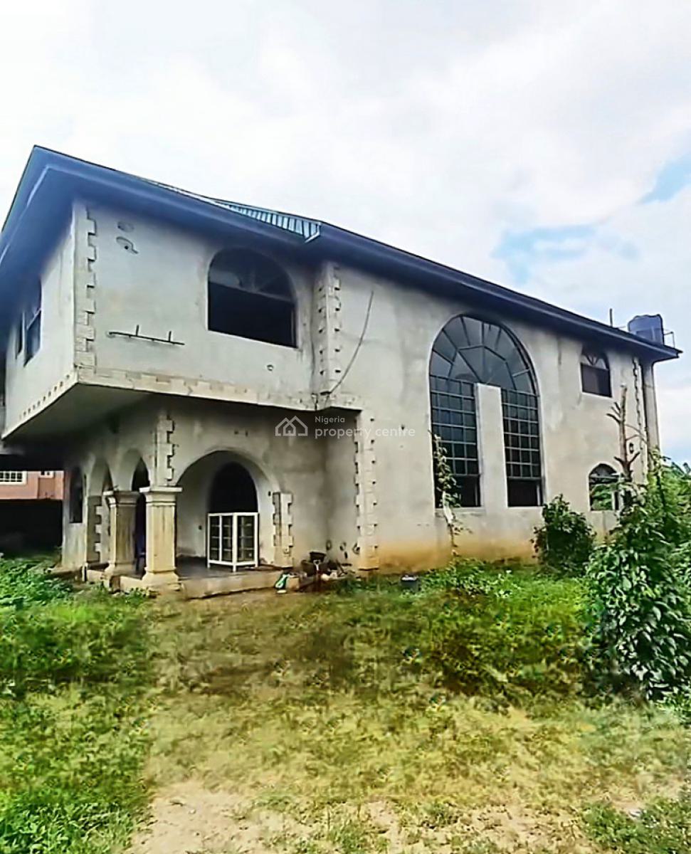 3 Plots of Land with 7 Bedroom Duplex, Aker Road, Iwofe, Rumolumeni, Port Harcourt, Rivers, Mixed-use Land for Sale