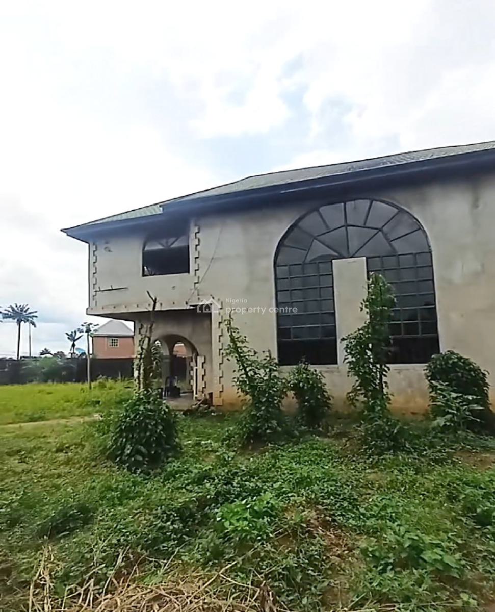 3 Plots of Land with 7 Bedroom Duplex, Aker Road, Iwofe, Rumolumeni, Port Harcourt, Rivers, Mixed-use Land for Sale