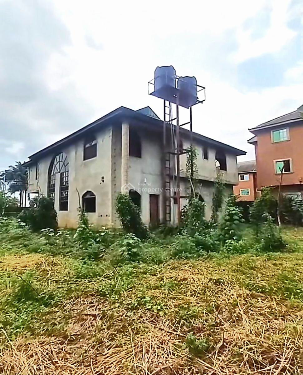 3 Plots of Land with 7 Bedroom Duplex, Aker Road, Iwofe, Rumolumeni, Port Harcourt, Rivers, Mixed-use Land for Sale