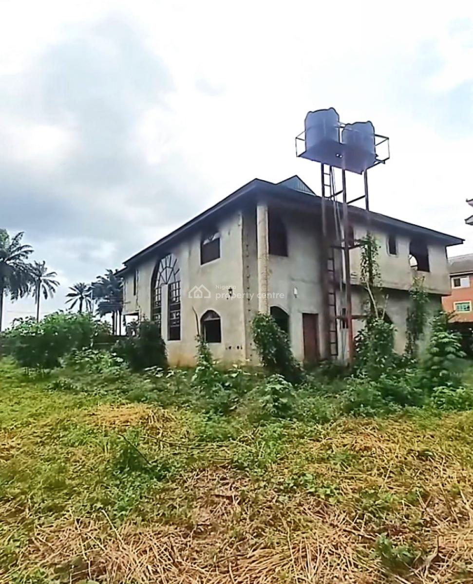 3 Plots of Land with 7 Bedroom Duplex, Aker Road, Iwofe, Rumolumeni, Port Harcourt, Rivers, Mixed-use Land for Sale
