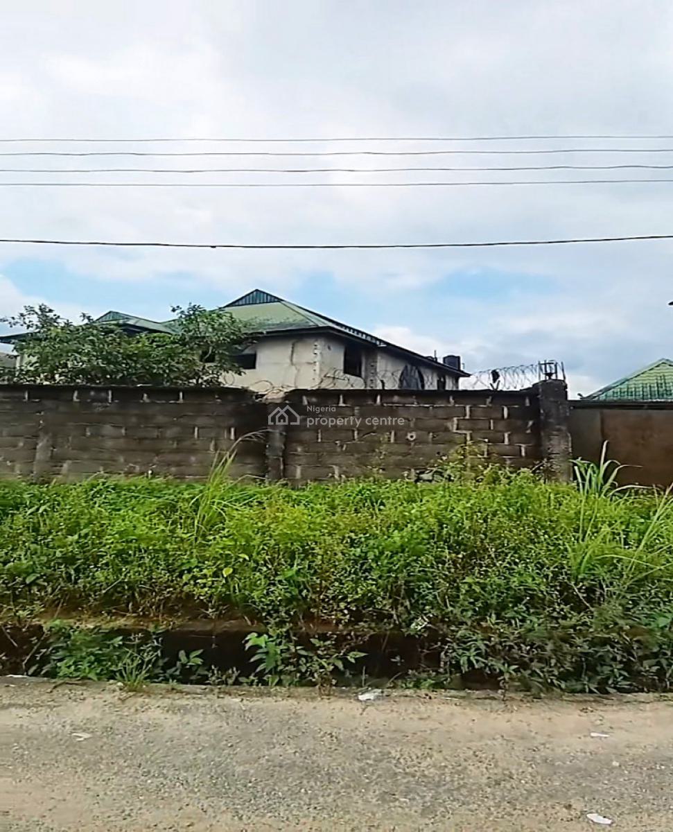 3 Plots of Land with 7 Bedroom Duplex, Aker Road, Iwofe, Rumolumeni, Port Harcourt, Rivers, Mixed-use Land for Sale