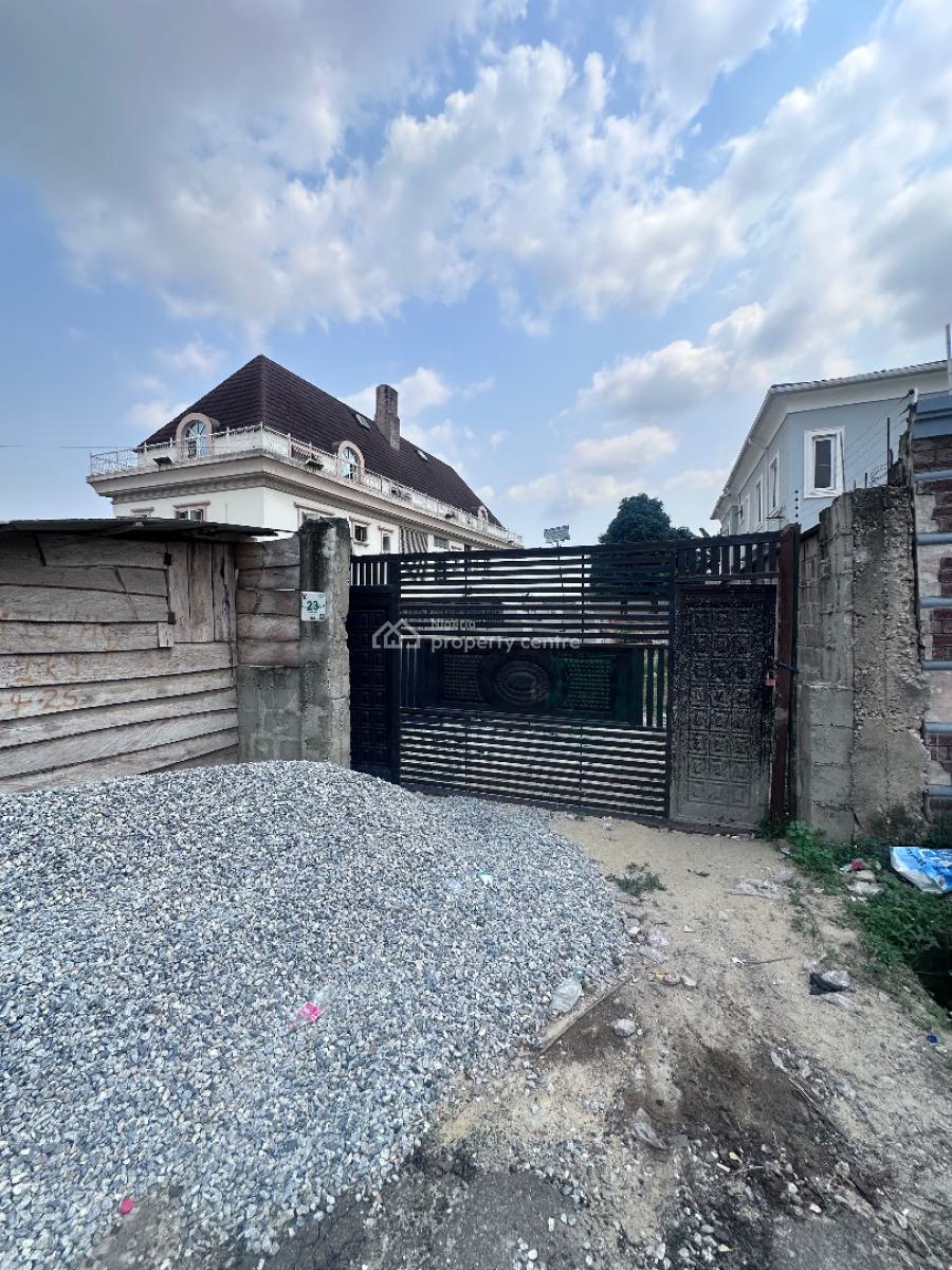 Vacant Land Fenced with Gate Measuring 380sqm, Awosika Estate, Opebi, Ikeja, Lagos, Residential Land for Sale