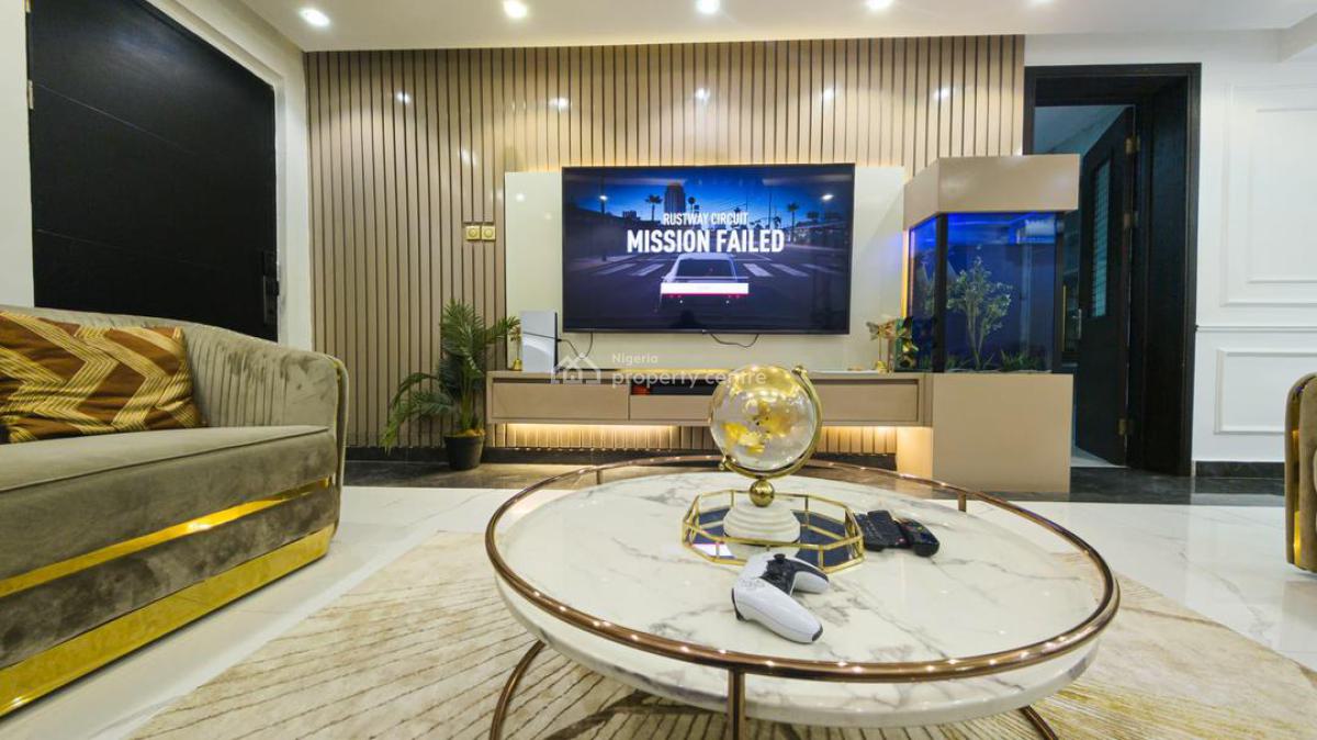 Luxury Water Front 2 Bedroom with a Swimming Pool, Shoreline Estate, Ikoyi, Lagos, Flat / Apartment Short Let