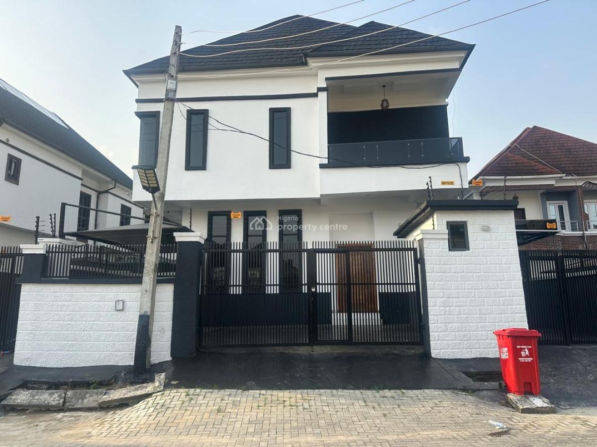 a Super 4 Bedroom Semi Detached House with Bq, West End Estate, Ikota, Lekki, Lagos, Semi-detached Duplex for Rent