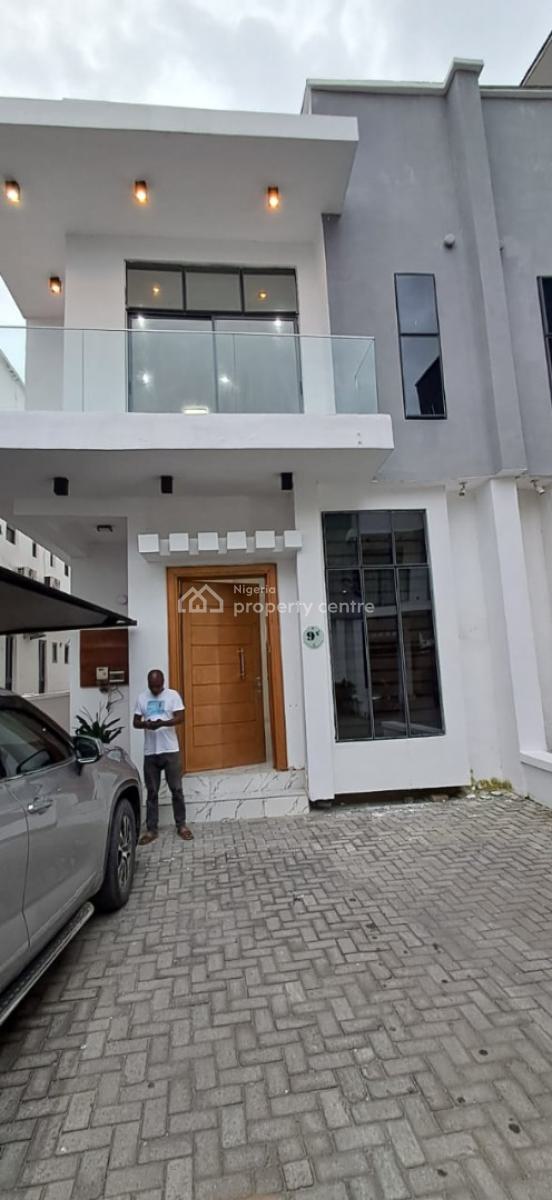 Vacant and New 4 Bedroom Duplex with a Bq, Osapa, Lekki, Lagos, Semi-detached Duplex for Sale