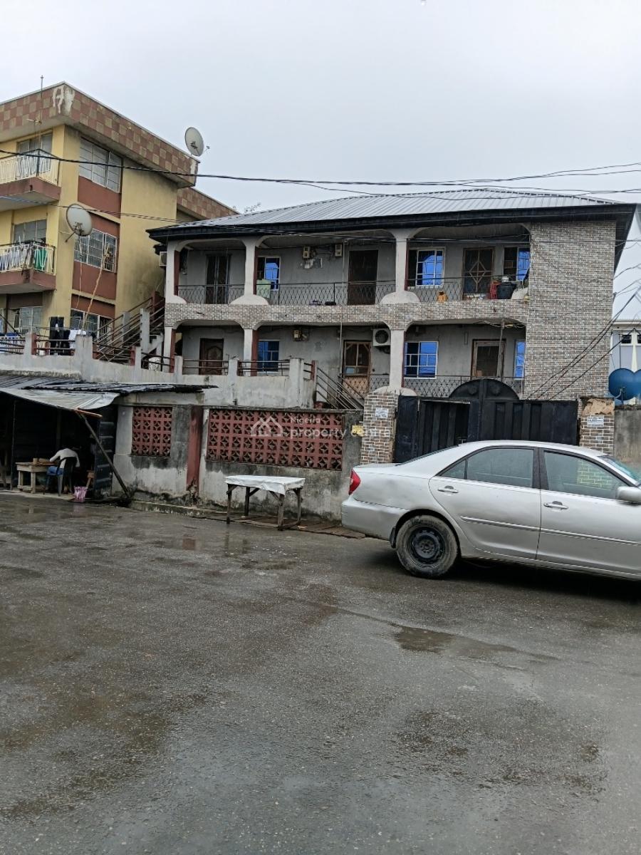 Demolishable Two Storey Building, Lawanson, Surulere, Lagos, Block of Flats for Sale