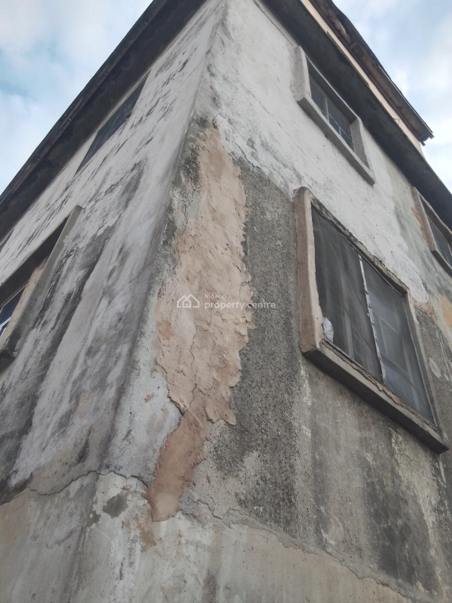 Demolishable Two Storey Building, Lawanson, Surulere, Lagos, Block of Flats for Sale