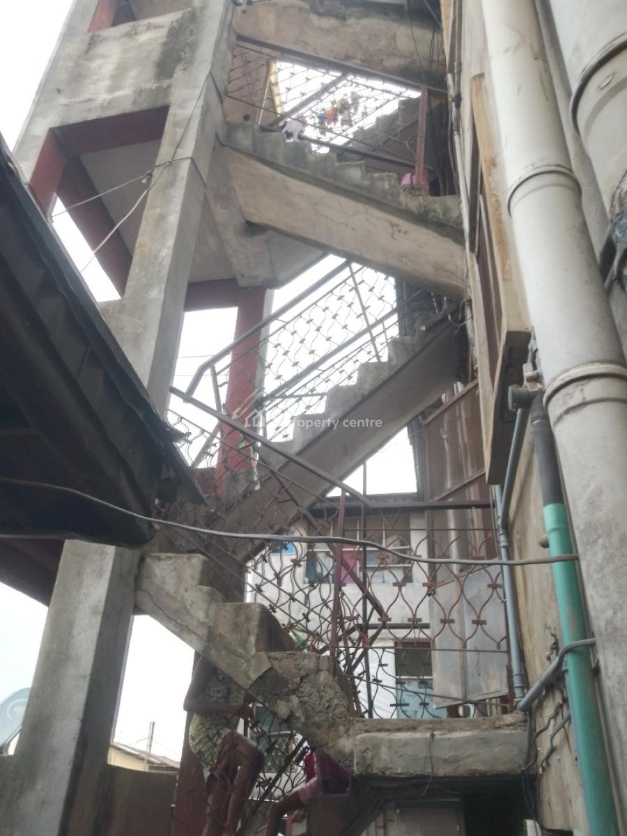 Demolishable Two Storey Building, Lawanson, Surulere, Lagos, Block of Flats for Sale