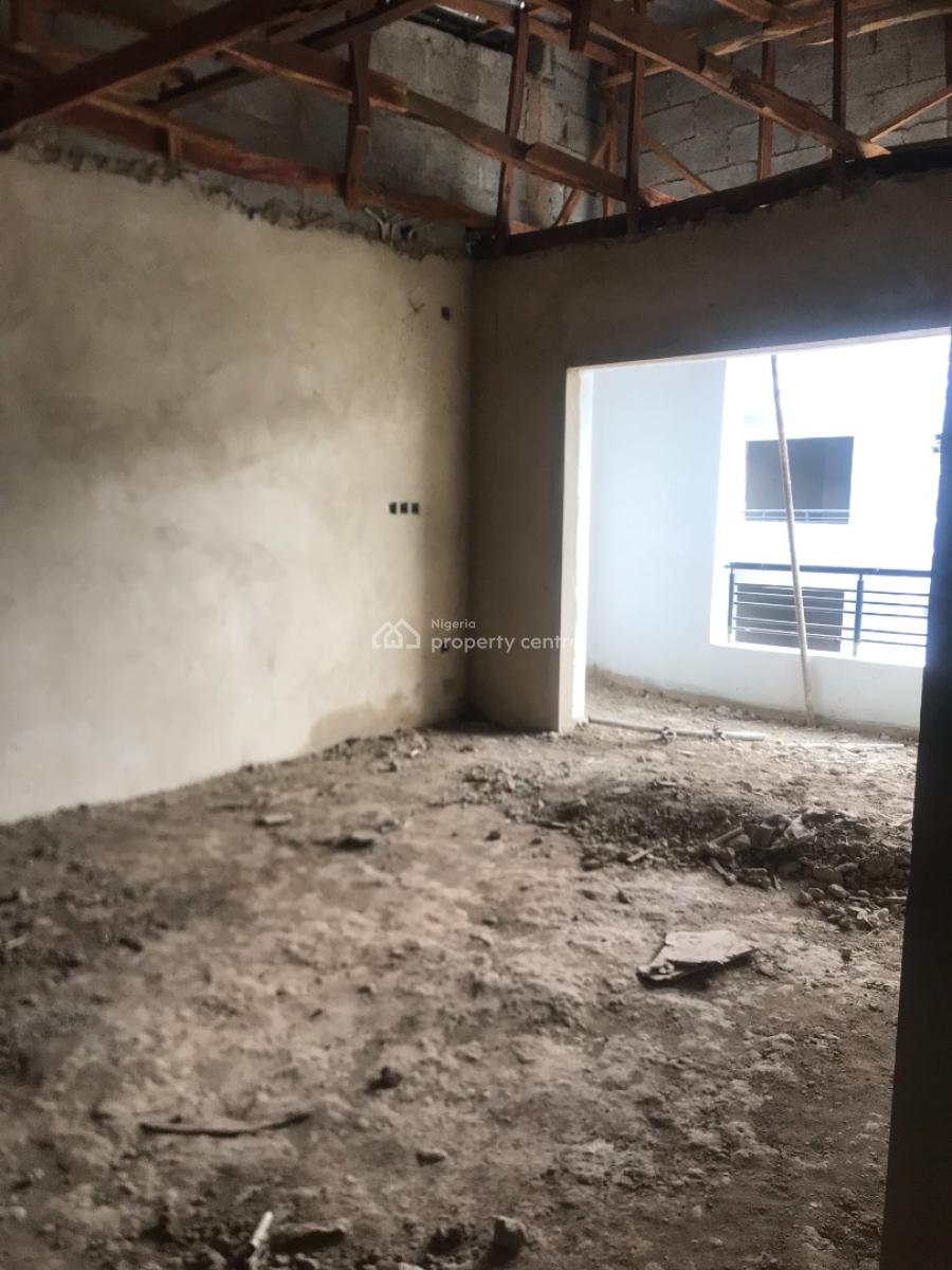 Newly Built 4 Bedrooms Terrace Duplex with Bq (advanced Carcass), Mabushi, Abuja, Terraced Duplex for Sale