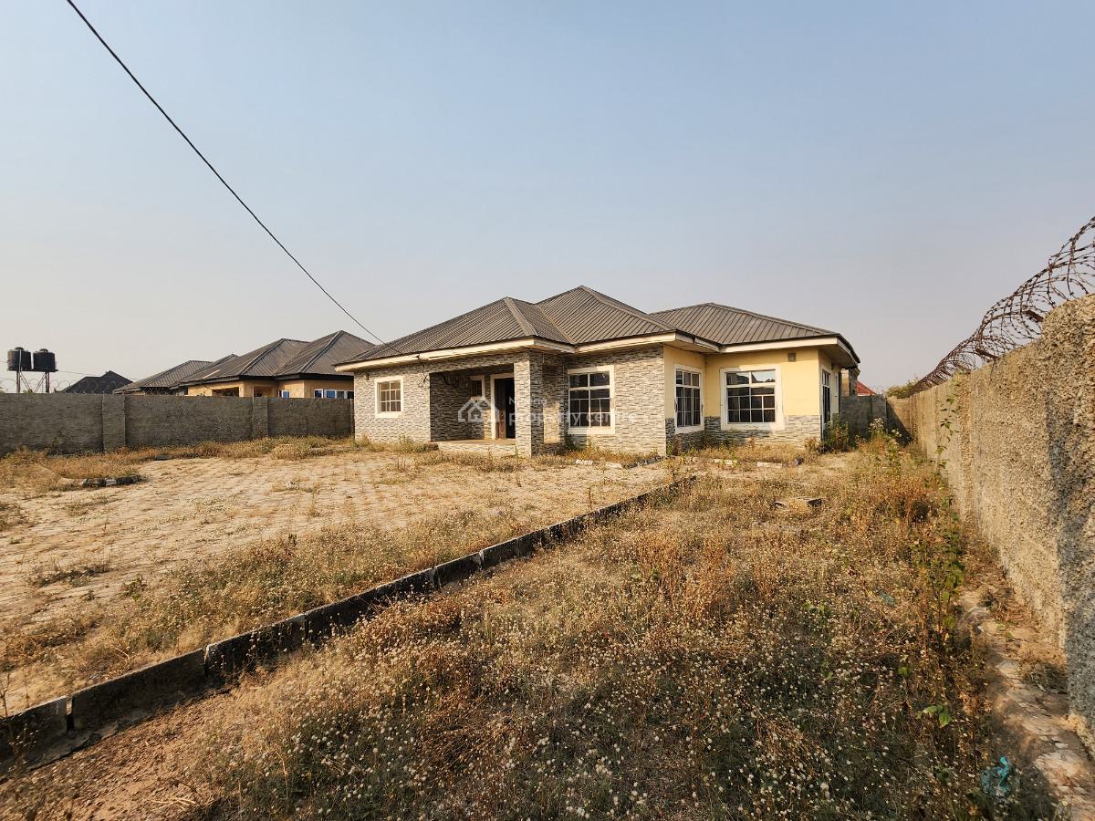 Very Spacious Beautiful Estate 3-bedroom Fully Detached Bungalow, Abegyi Estate, Bwari, Abuja, Detached Bungalow for Sale