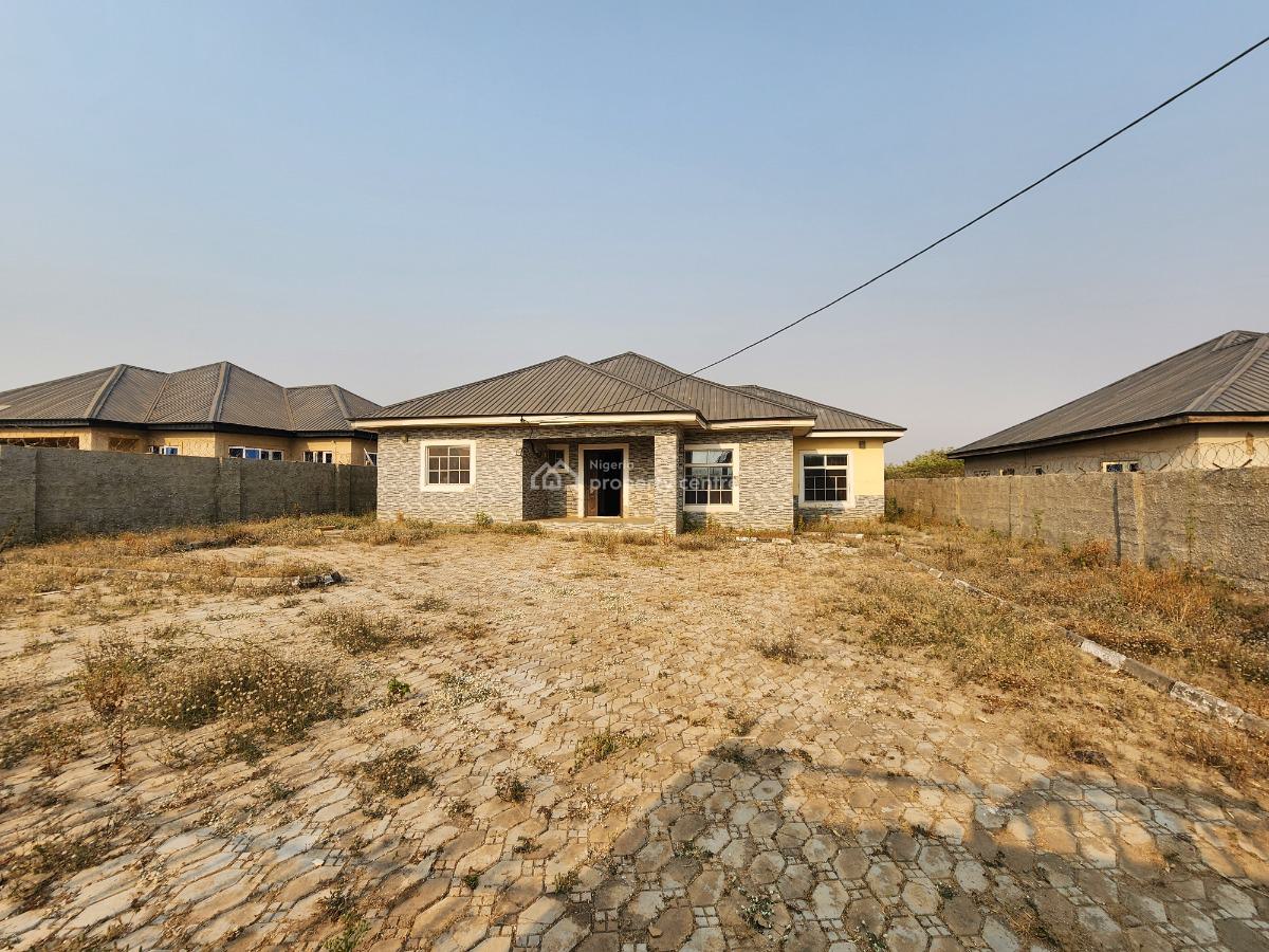 Very Spacious Beautiful Estate 3-bedroom Fully Detached Bungalow, Abegyi Estate, Bwari, Abuja, Detached Bungalow for Sale