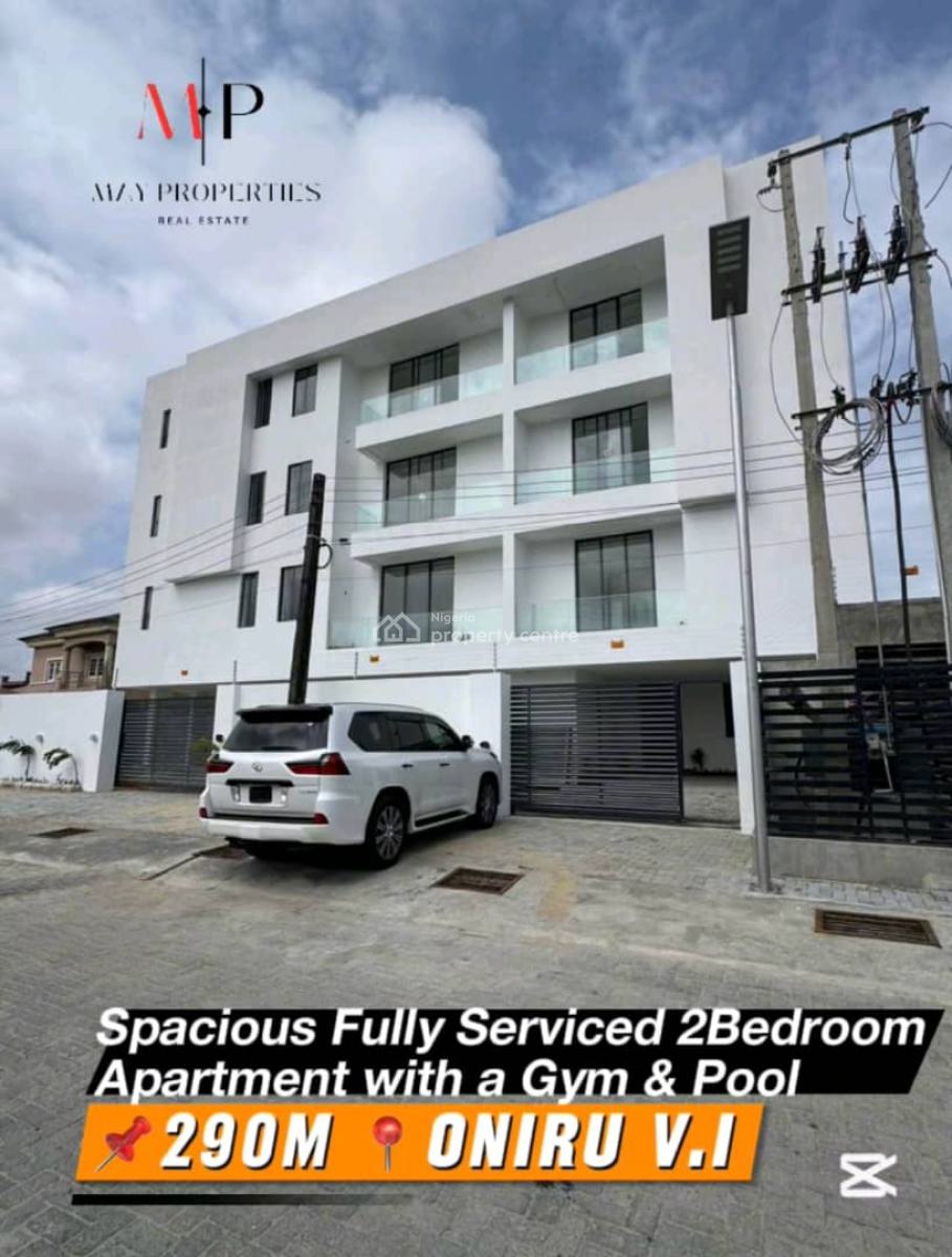 Spacious Fully Serviced 2 Bedroom Apartment, Oniru, Victoria Island (vi), Lagos, Flat / Apartment for Sale