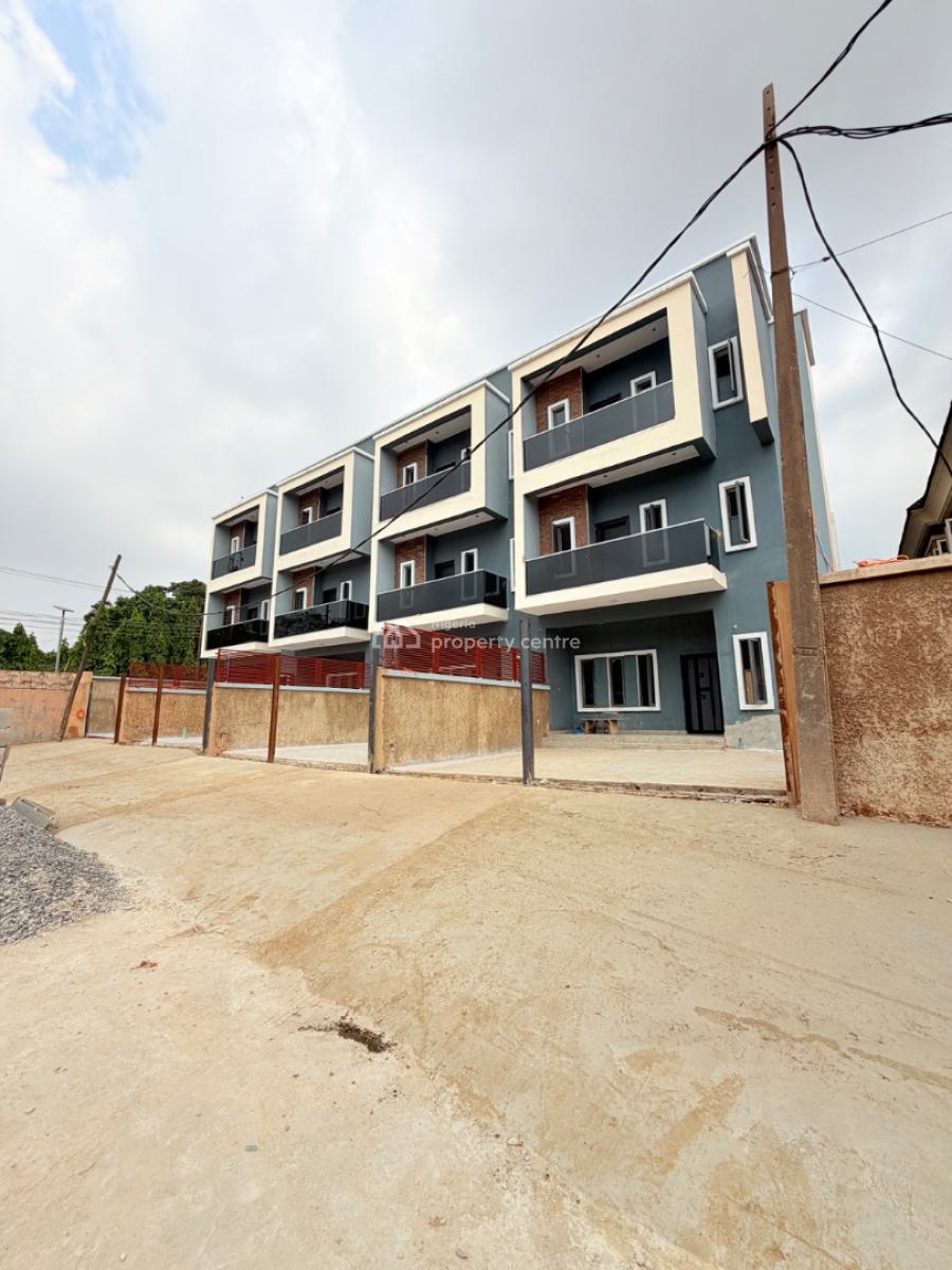 Beautifully Built 4 Bedroom Terrace Duplex with a Room Bq, Adeniyi Jones, Ikeja, Lagos, Terraced Duplex for Sale