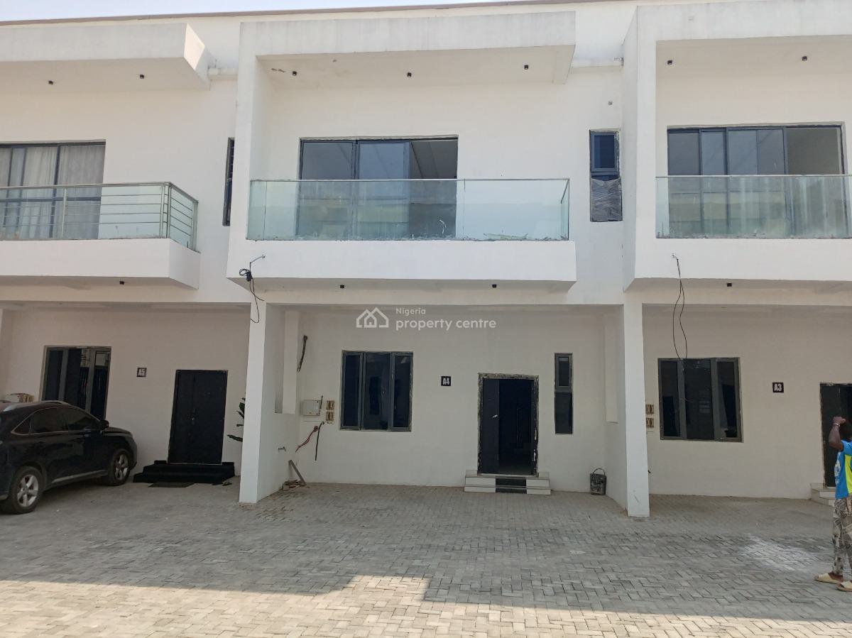 Newly Built 4 Bedroom Terrace Duplex with a Room Bq, Harris Drive, Vgc, Lekki, Lagos, Terraced Duplex for Rent
