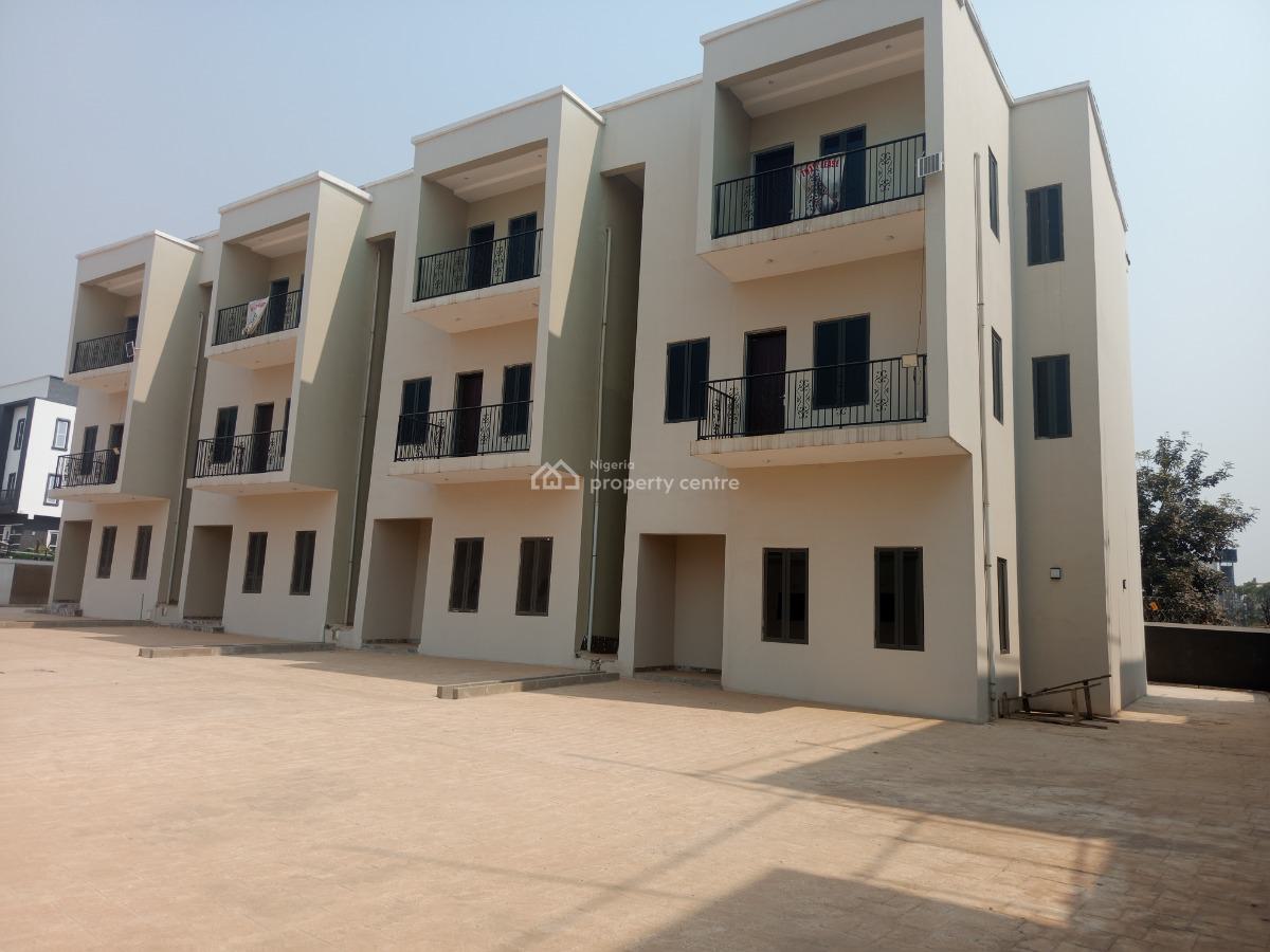 Newly Built 4 Bedroom Terrace Duplex with Bq, Mobil Fillings Station Before Wuse 2, Mabushi, Abuja, Terraced Duplex for Rent