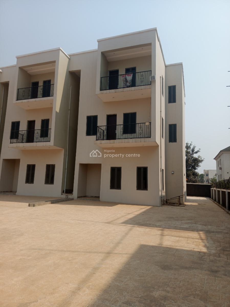 Newly Built 4 Bedroom Terrace Duplex with Bq, Mobil Fillings Station Before Wuse 2, Mabushi, Abuja, Terraced Duplex for Rent