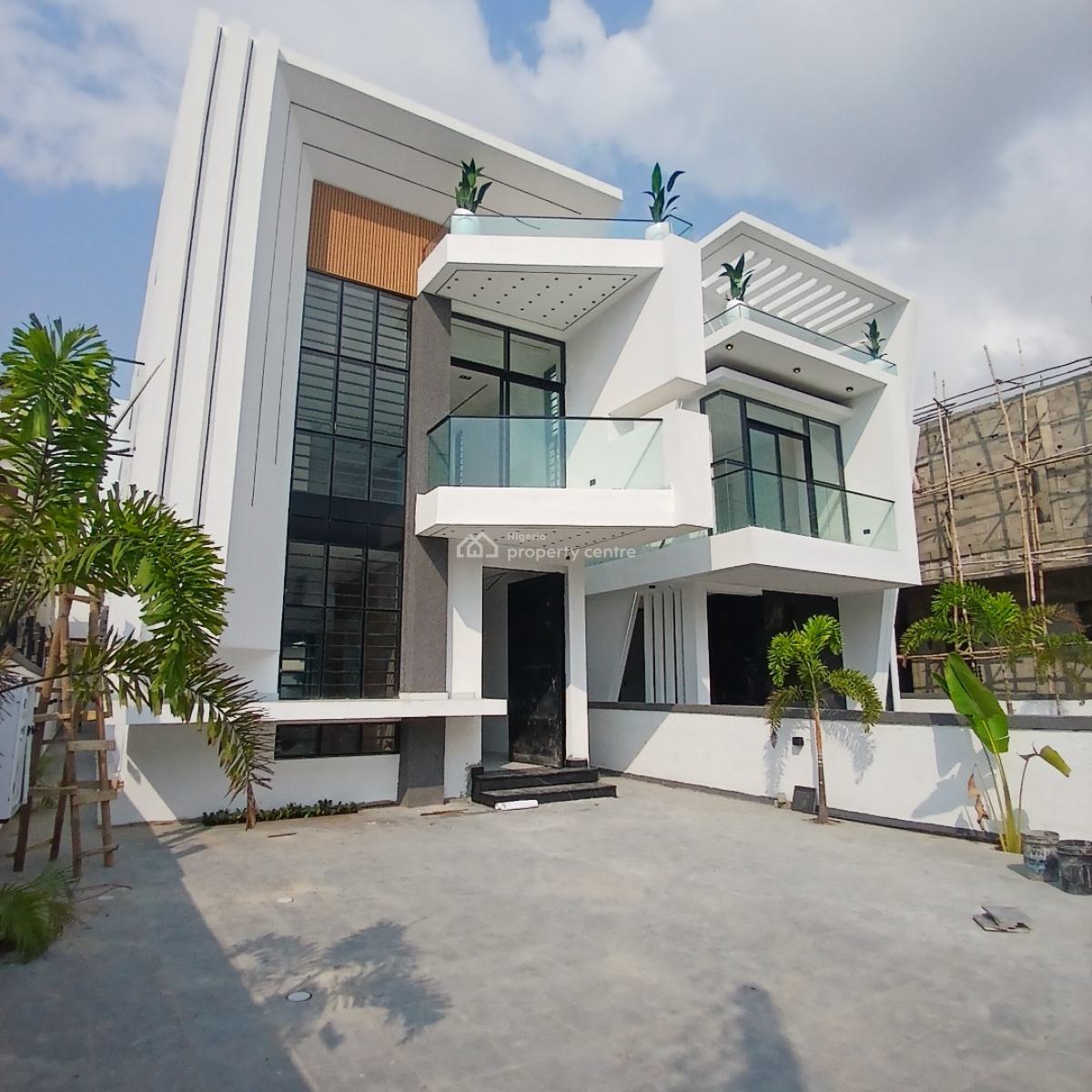 Luxury 5 Bedroom Detached Duplex with Pool and Bq, Chevron Toll Gate, Lekki, Lagos, Detached Duplex for Sale