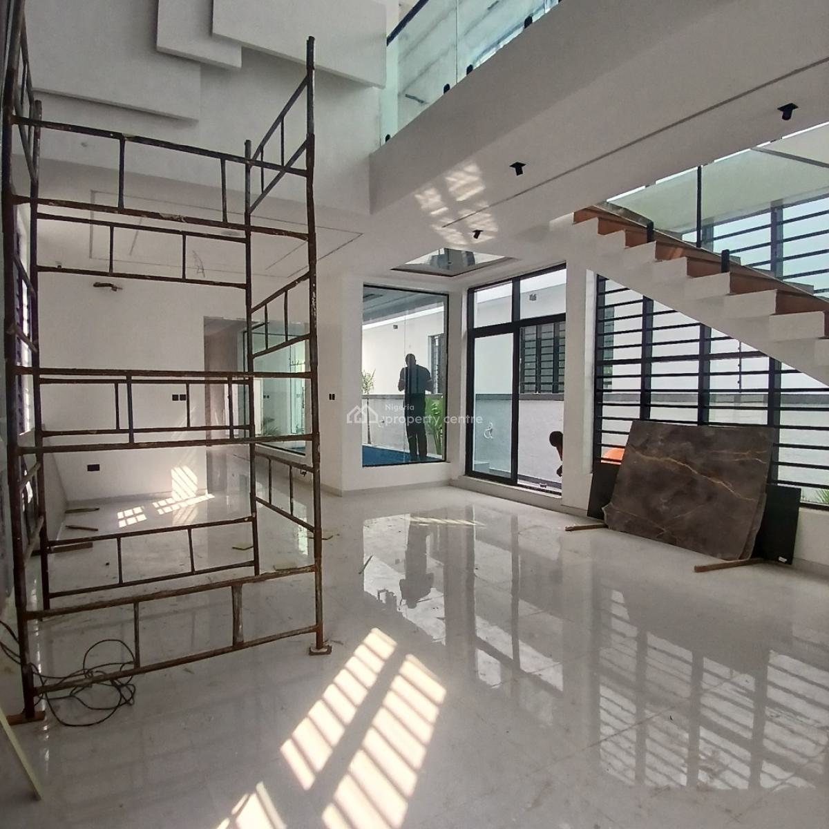 Luxury 5 Bedroom Detached Duplex with Pool and Bq, Chevron Toll Gate, Lekki, Lagos, Detached Duplex for Sale