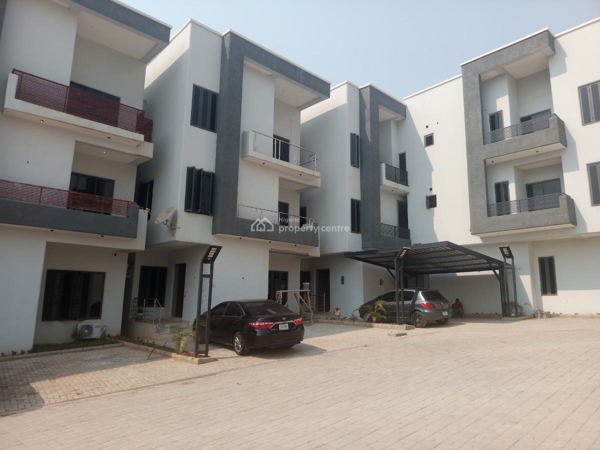 Newly Built 4 Bedroom Terrace Duplex with Bq, Mabushi, Abuja, Terraced Duplex for Rent