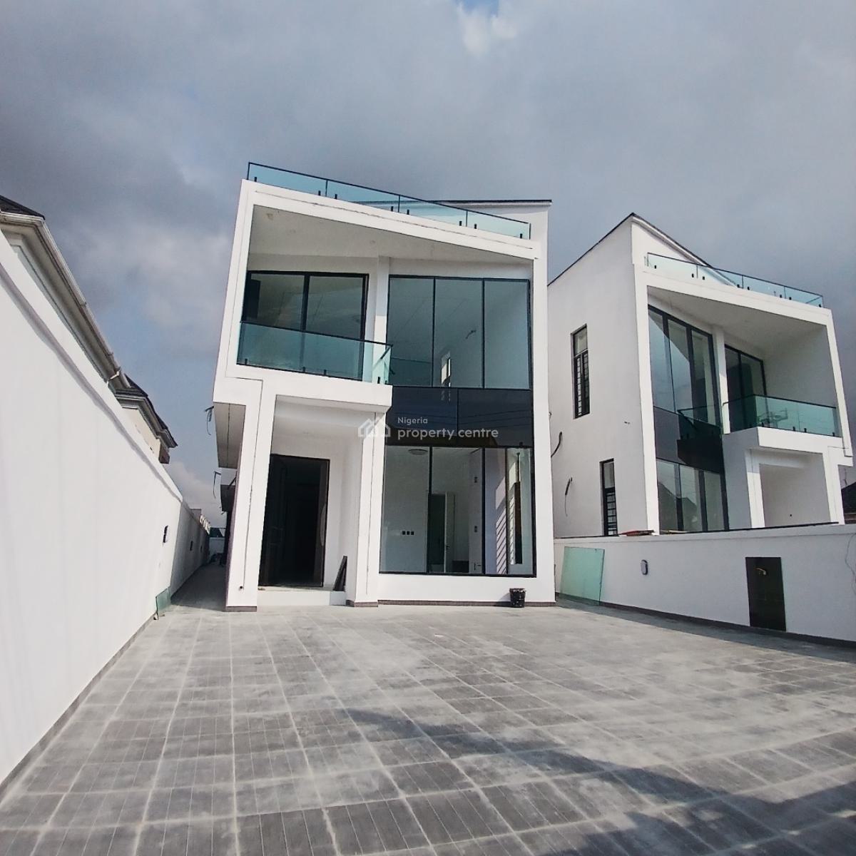 Lovely 5 Bedroom Detached Duplex with Pool and Bq, Chevron Toll Gate, Lekki, Lagos, Detached Duplex for Sale
