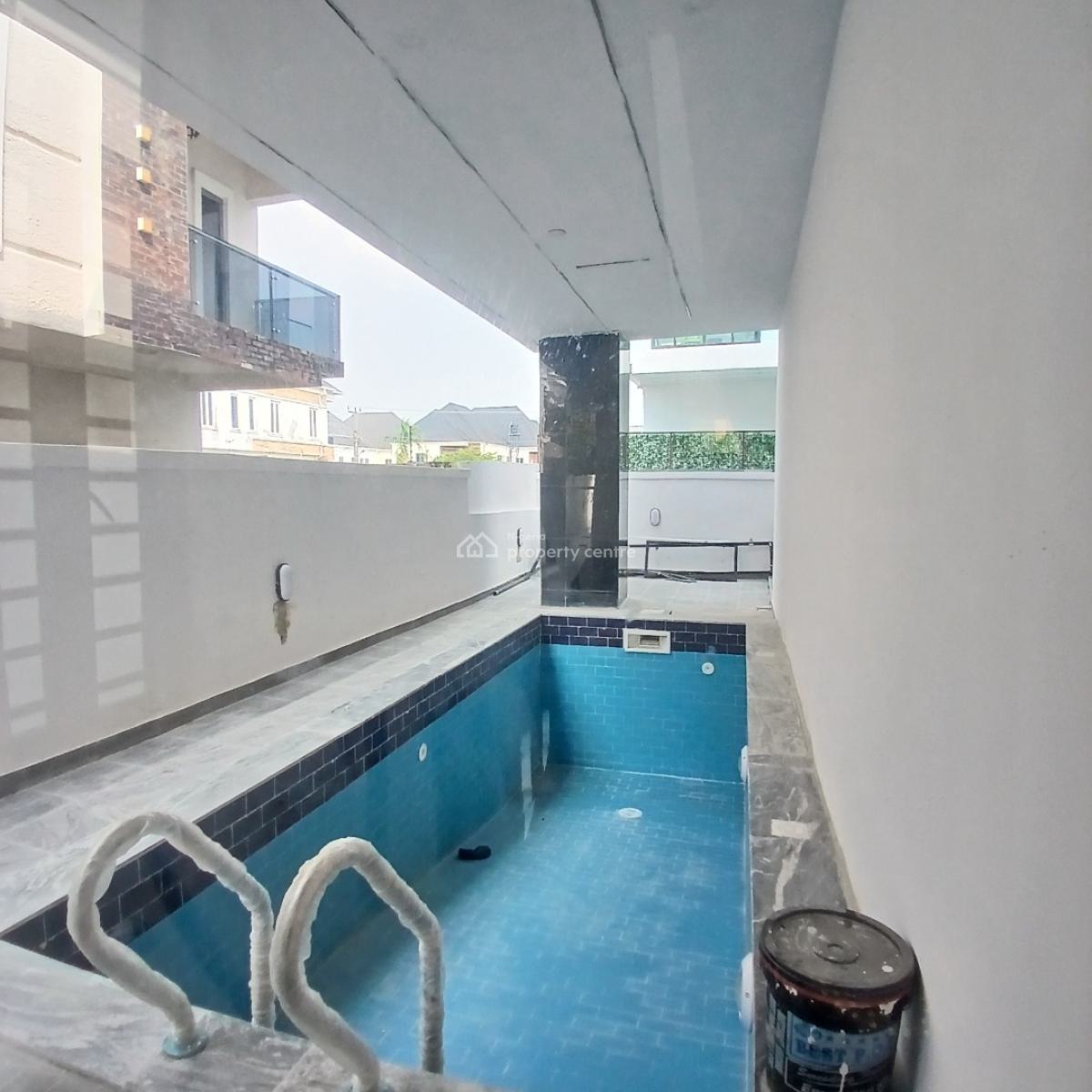 Lovely 5 Bedroom Detached Duplex with Pool and Bq, Chevron Toll Gate, Lekki, Lagos, Detached Duplex for Sale