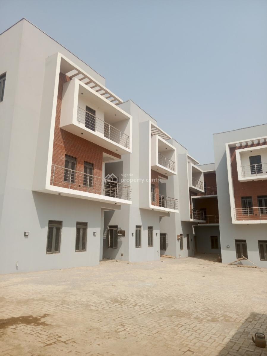 Newly Built 4 Bedrooms Terraced Duplex with Bq, Mabushi, Abuja, Terraced Duplex for Rent